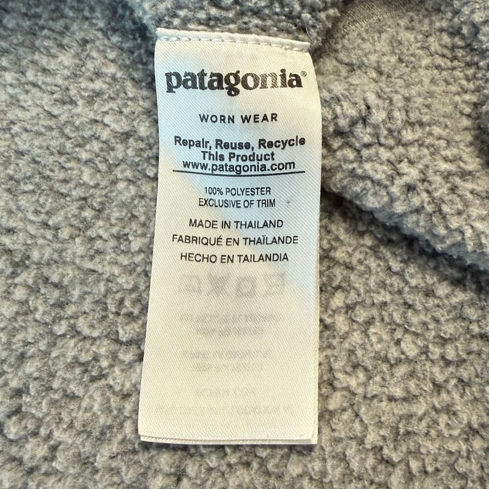 Patagonia Better Sweater 1/4-Zip Fleece Pullover Jacket Stonewash Gray Men’s XXL - Picture 7 of 10